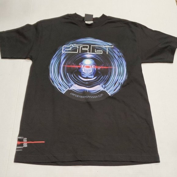 NWOT Vintage Orgy Vapor Transmission Album Black T-Shirt Medium New Without Tags